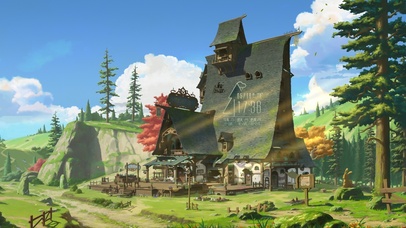 4K唯美治愈日系森林木屋