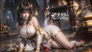 国漫美女