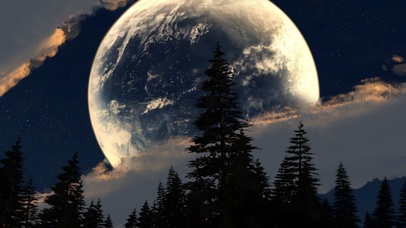 4k 唯美治愈月球