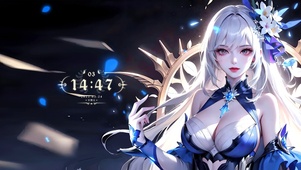 蓝色妖姬