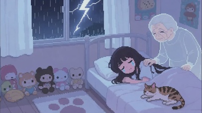 想念奶奶的女孩