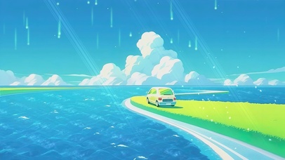 绿色护眼卡通壁纸