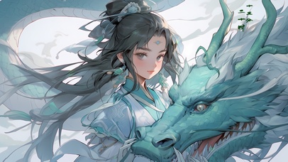 古风 青龙守护