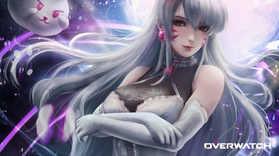 游戏美女Dva守望先锋