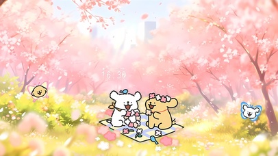 春日野餐小狗