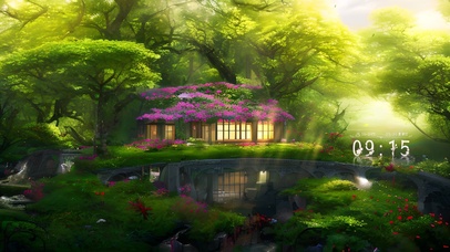 4k护眼森林别墅