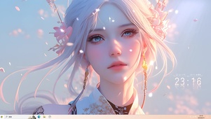 樱花下