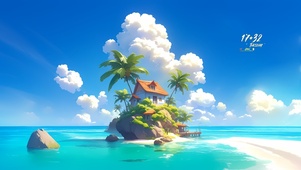 迷你海岛小屋
