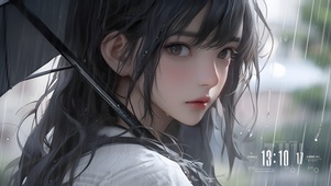4k 雨中回眸