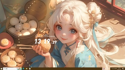 月饼少女
