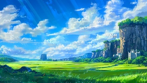 清新 山谷