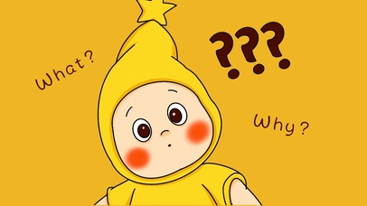 星星人疑问打工人壁纸