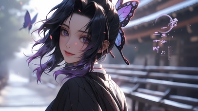 雪景蝴蝶兰忍系列