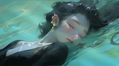 水中美女