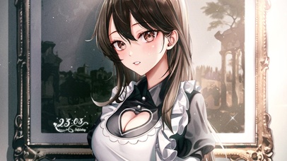 4K女仆美少女
