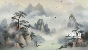 古风山景