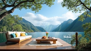 湖上观景台