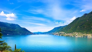 唯美湖泊
