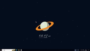 简约卫星—【主题桌面】