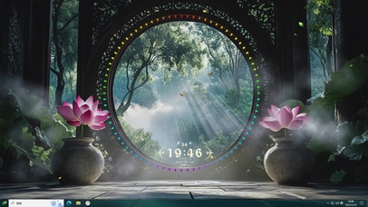 古风护眼AI壁纸-桌面主题