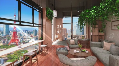 夏日午后阳光客厅