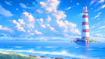 白云灯塔 治愈