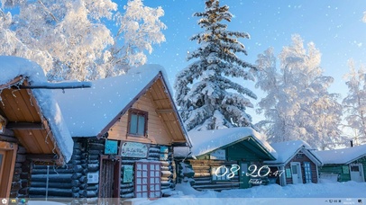 俄罗斯实拍雪景