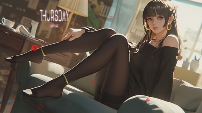 面容如同极光中的一缕微光