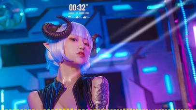 4K牛魔王cos美少女