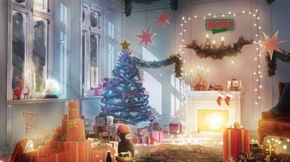 圣诞客厅
