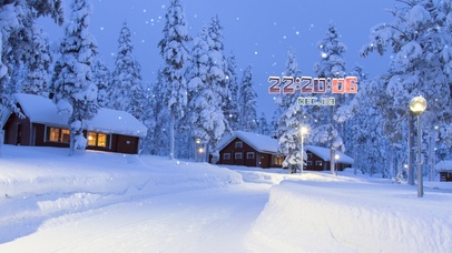 4k下雪风景桌面