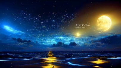 唯美治愈星海月