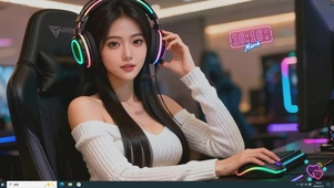 纯欲气质电竞女神