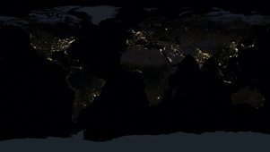 NASA地球夜景