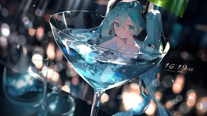 酒杯少女