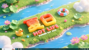 夏日溪流