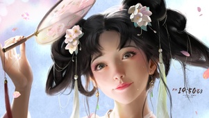 古风清纯少女