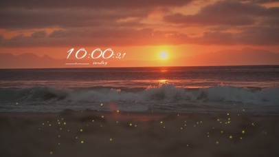 4k高清唯美大海夕阳