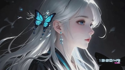 国风金属质感美女