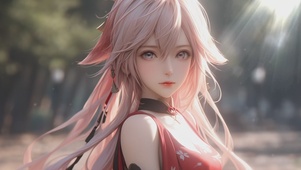 可爱甜美の少女