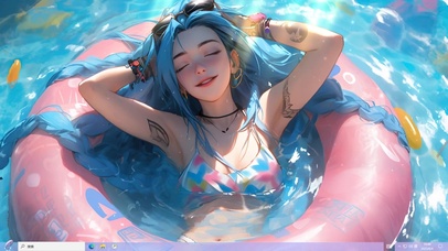 沐浴阳光金克斯