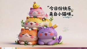 快乐小猫