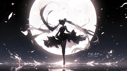 治愈月光少女水冰月