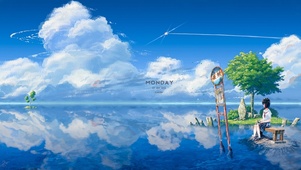 天空之境 JK少女