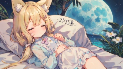 熟睡的小狐娘