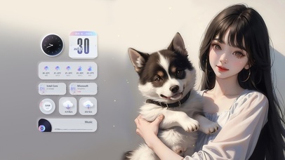 小清新可爱女孩