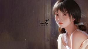 4K清纯美女