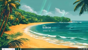 盛夏海滩