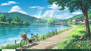 乡村夏日风景