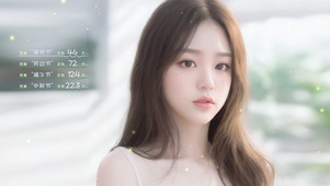 温柔可爱少女